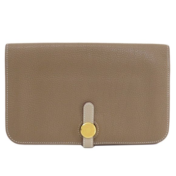 HERMES Beige Wallet - Picture 1 of 11